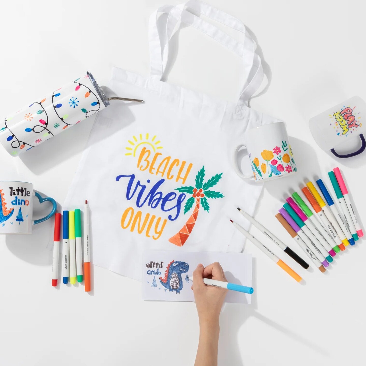 Assorted Joy Sublimation Markers - 6 Pack