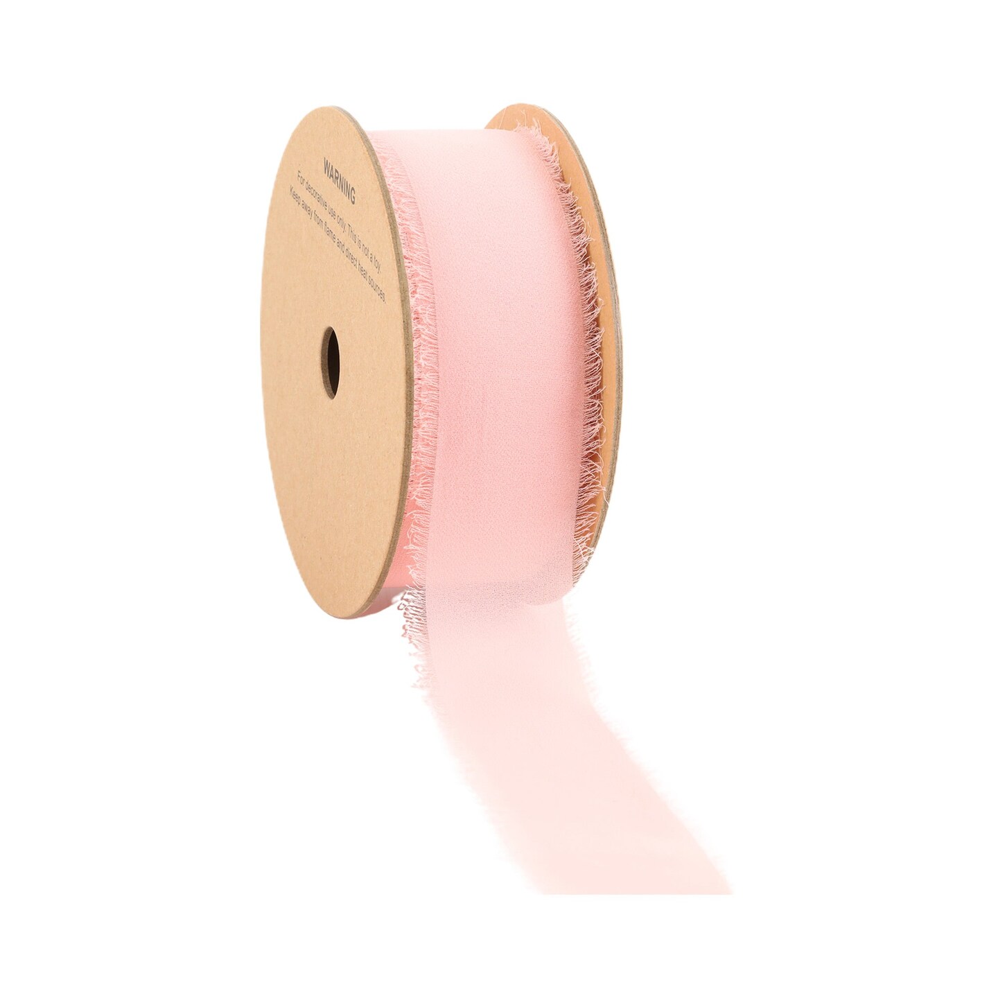 LaRibbons 1 1/2&#x22; Frayed Edge Chiffon Ribbon | 10 Yard Roll