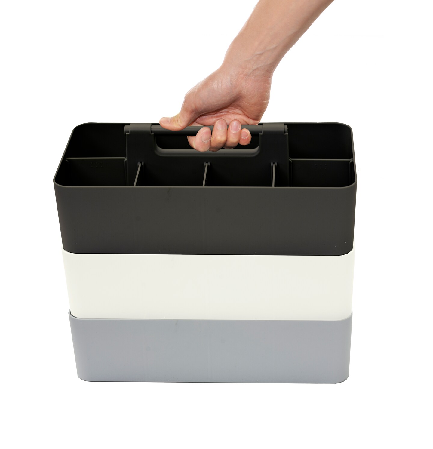 Enjoy Organizer Portable Supply Caddy Compartment with Handle 8 Dividers Art Caddy Multi-Purpose - Made In USA