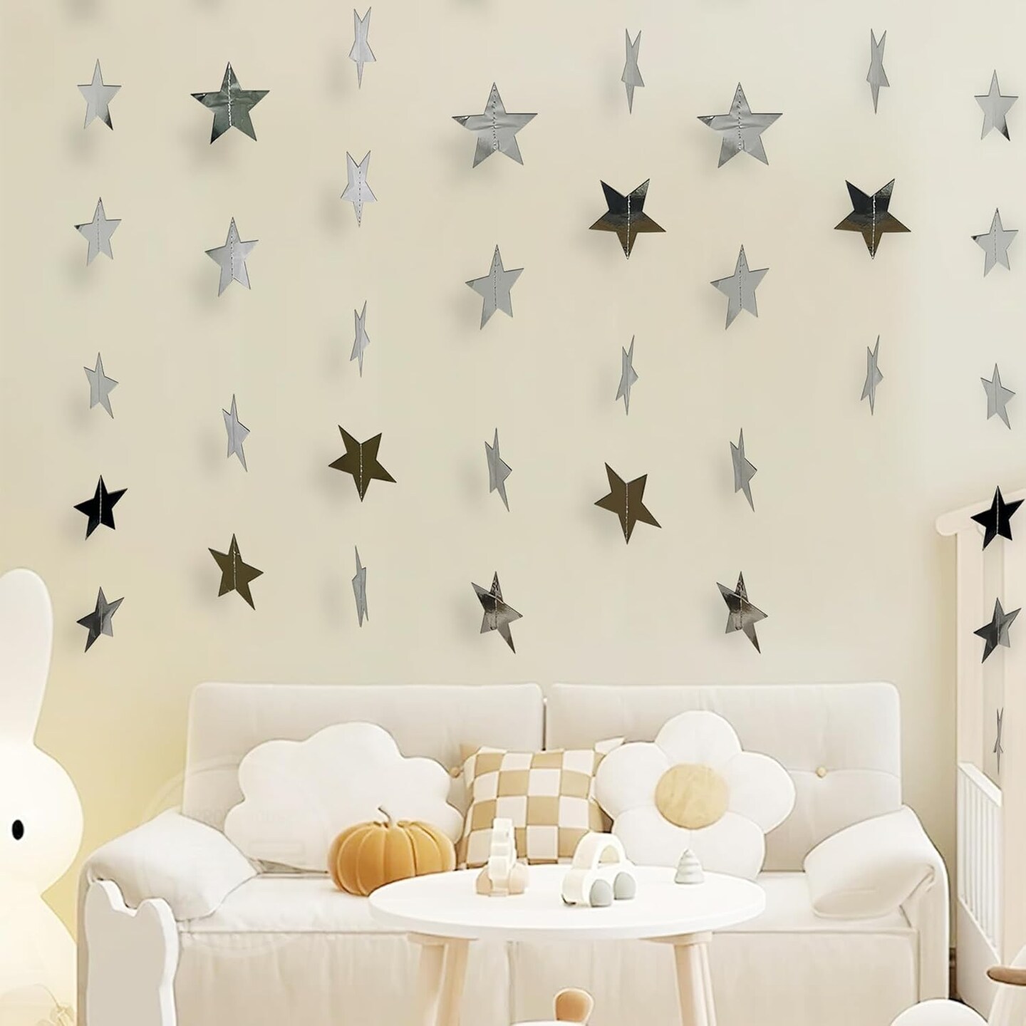 Silver Star Hanging Garlands Party Decorations