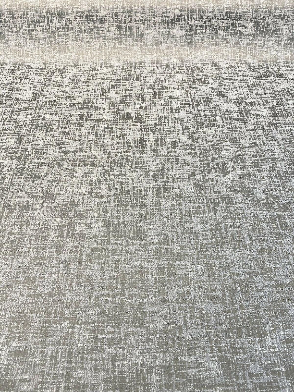 1 Yard Simba Silver Jacquard Brocade Designer Fabric 54 Inches Wide