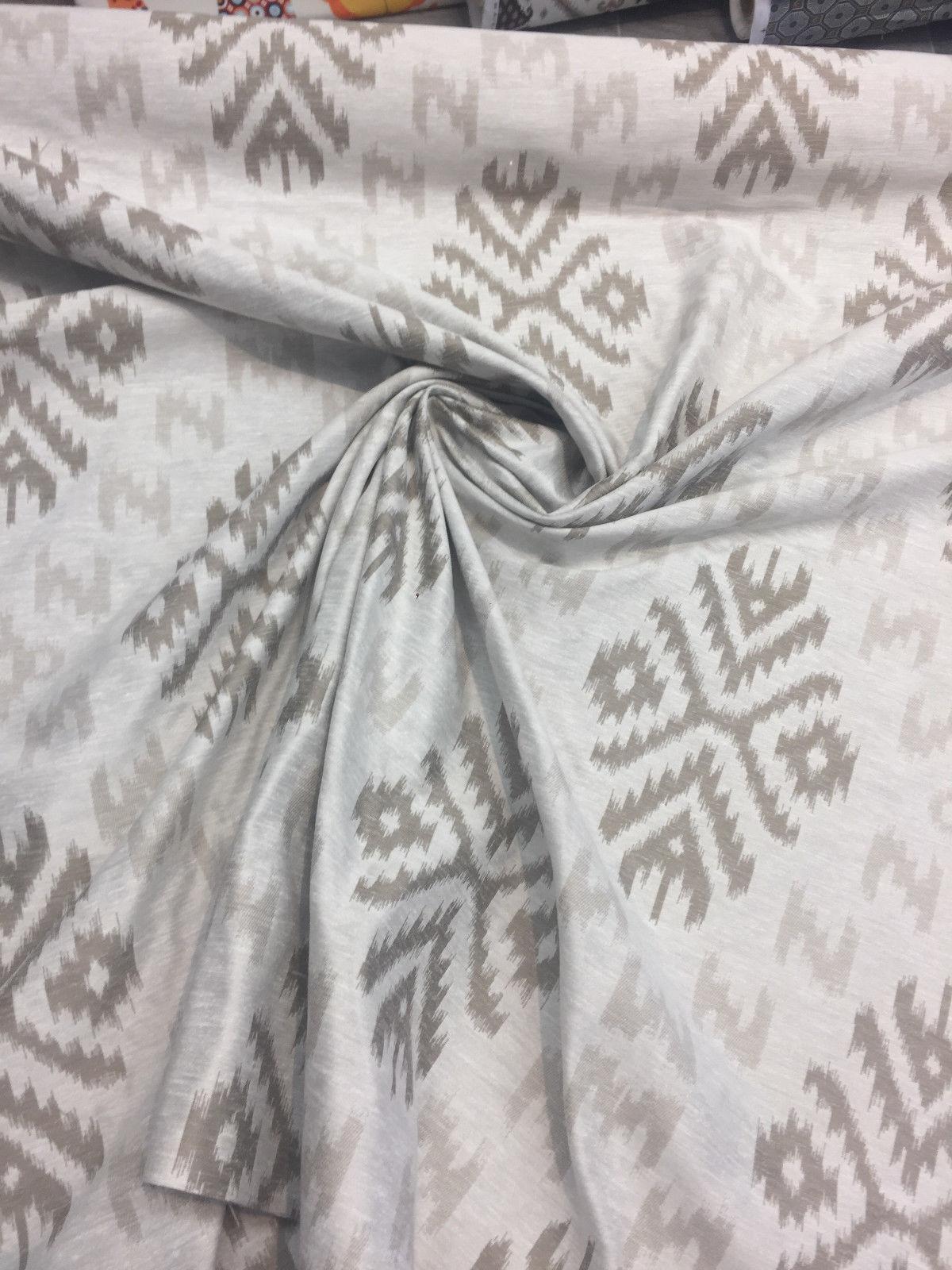 1 Yard Khaki Cotton Polyester Jacquard Upholstery Drapery Durable Home Decor Fabric