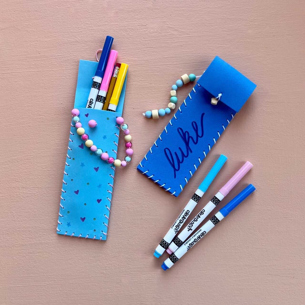 Kids Club: Hand Stitched Pencil Case