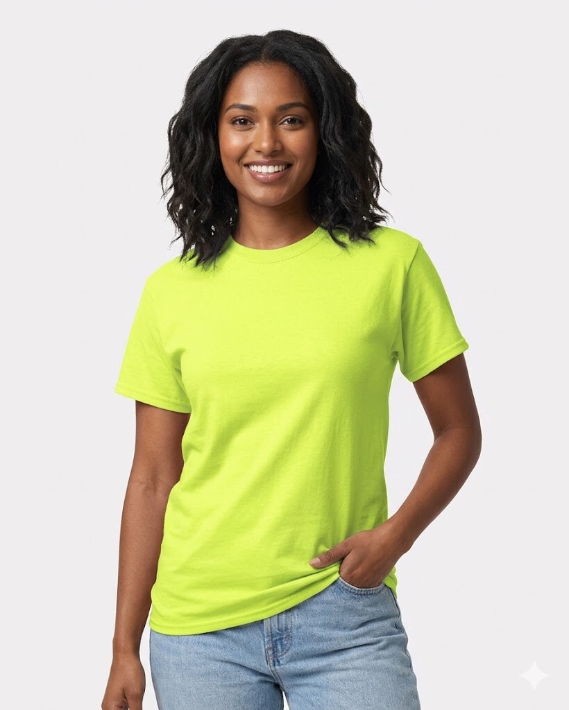 6 Pack: Gildan® Ultra Cotton Crewneck Short Sleeve T-Shirt for Craft Projects Blank Tee