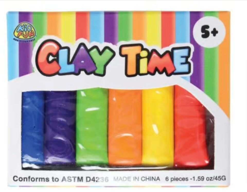 Mini Modeling Clay 12 Pack – Soft Colorful Kids Clay Set for Crafts, Classroom Activities, DIY Projects & Sensory Play