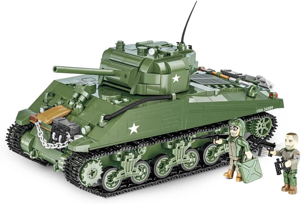 COBI Historical Collection World War II M4A3 Sherman Tank
