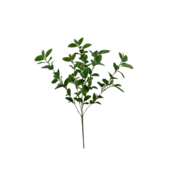 25” Faux Syngonium Spray – Realistic Artificial Greenery Stem with 90 Fabric Leaves-13579GN