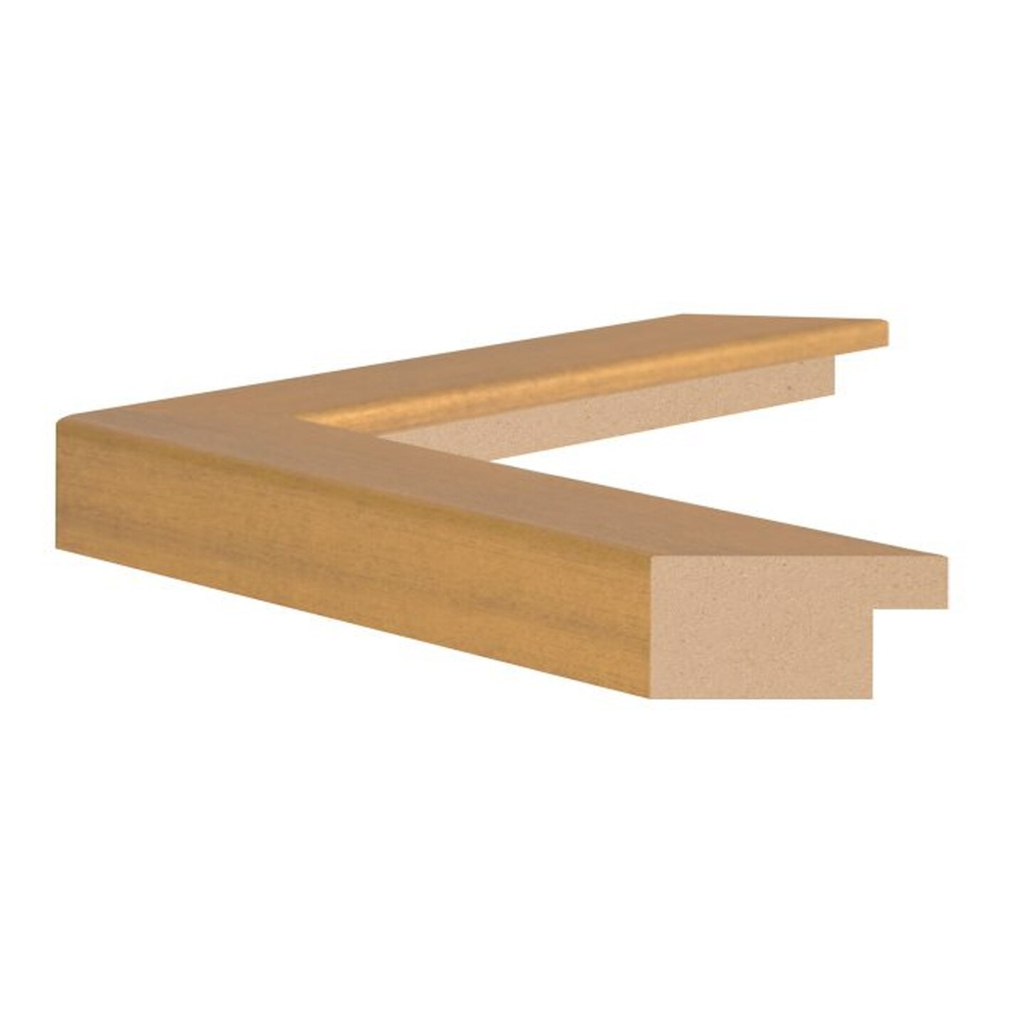 15x21.25 Picture Frame, Bauhaus 125 1.25 Inch MDF Moulding, Wall Display Frame for Art, Posters, or Photos by wallsthatspeak