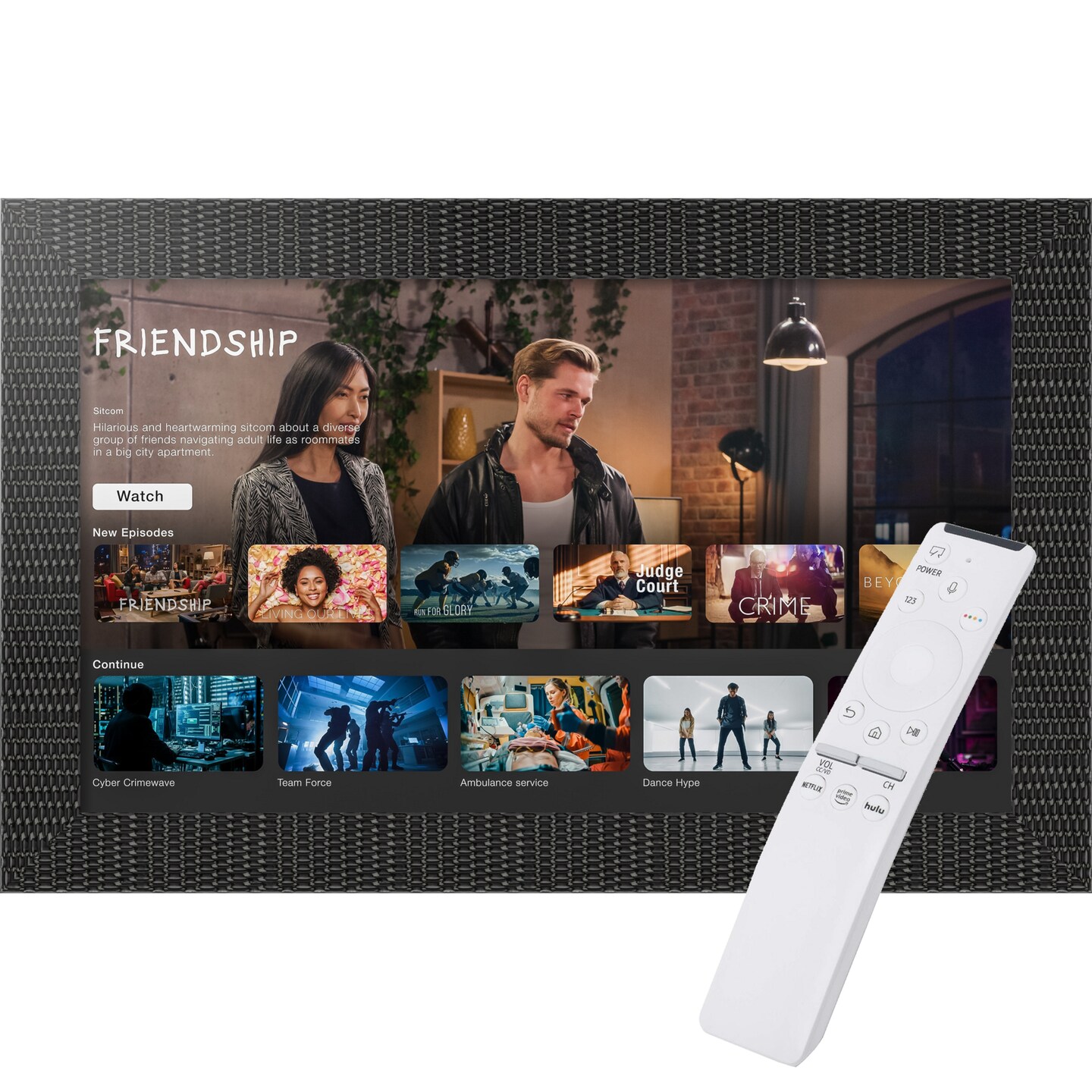 The Samsung Frame TV TV Frame, Ornate Frame TV (Fits 2021-2025 Models)