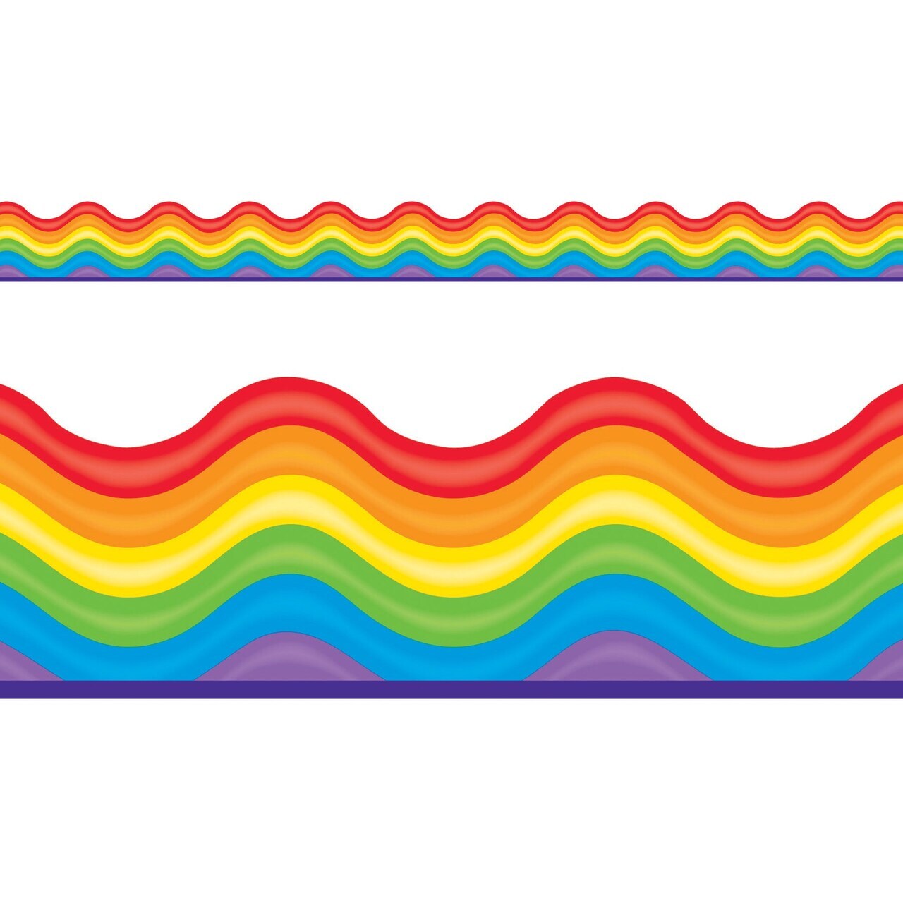 Terrific Trimmers® Rainbow Promise Bulletin Board Border – 2¼ in x 39 ft, Colorful Classroom Trim