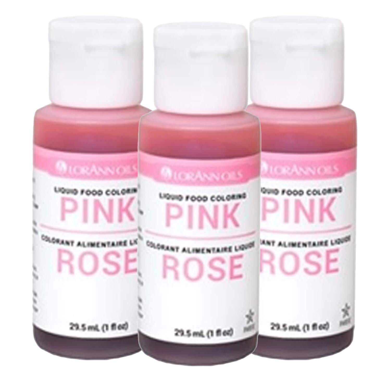 Pink Liquid Food Coloring for Bright and Custom Coloring in Cakes and Desserts