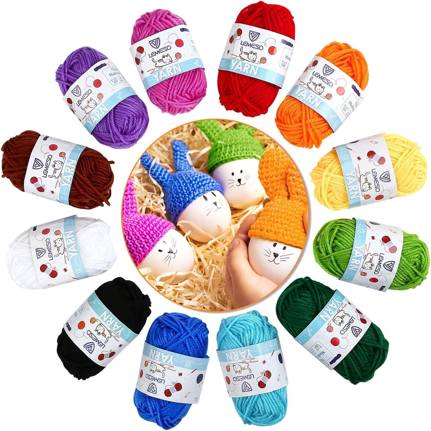 Acrylic Yarn for Crocheting