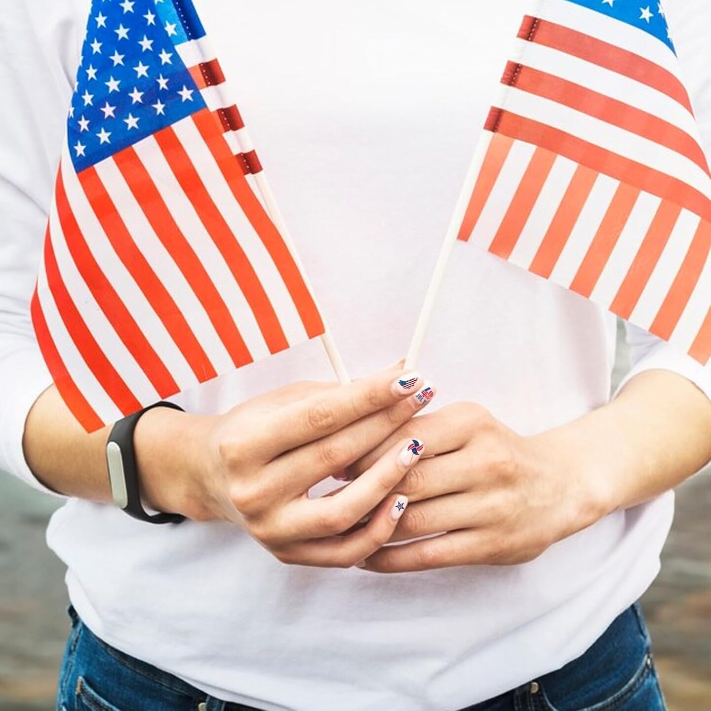 Patriotic Nail Art Stamping Plates