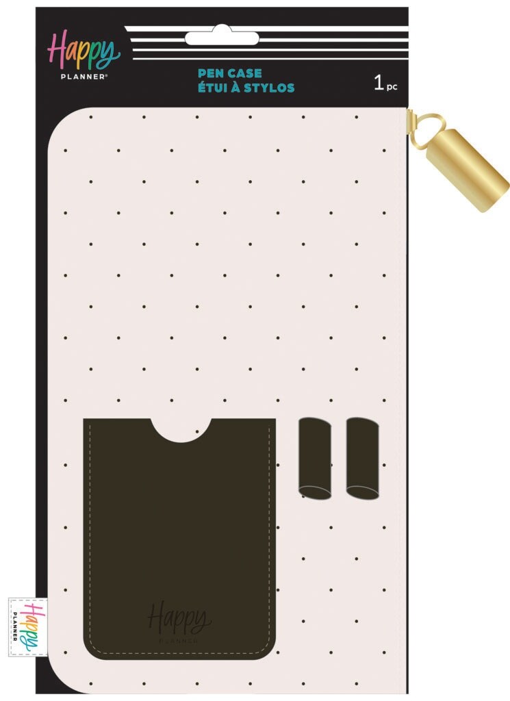 Happy Planner Pen Pouch W/Pen Loop-Textured Tile