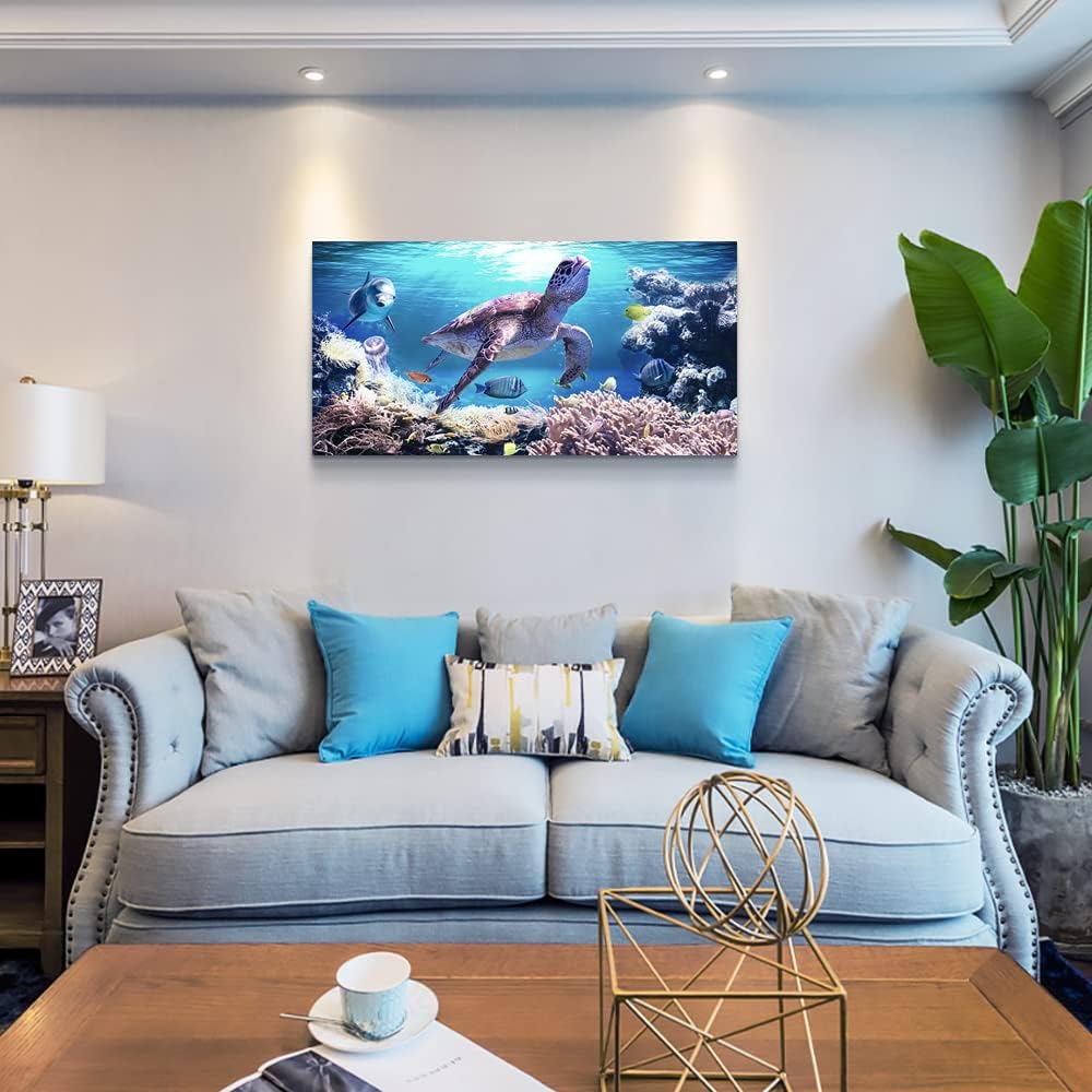 Summer Wall Decorations For Bedroom Modern Bathroom Wall Decor Paintings Sea Turtles