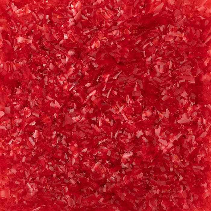 Red Edible Shimmer Flakes 4 Gram Jar