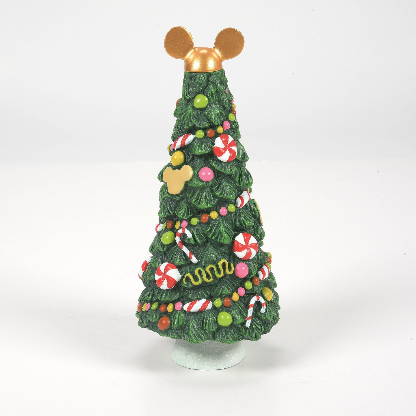 Department 56 Disney Village Mickey's Candy Tree Christmas Figurine 6.5in H