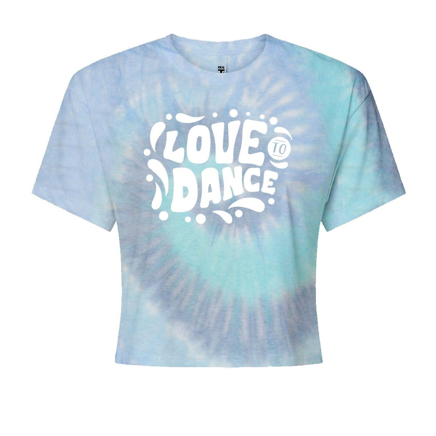 Love To Dance Cropped T-Shirt 1522-Z | MakerPlace by Michaels