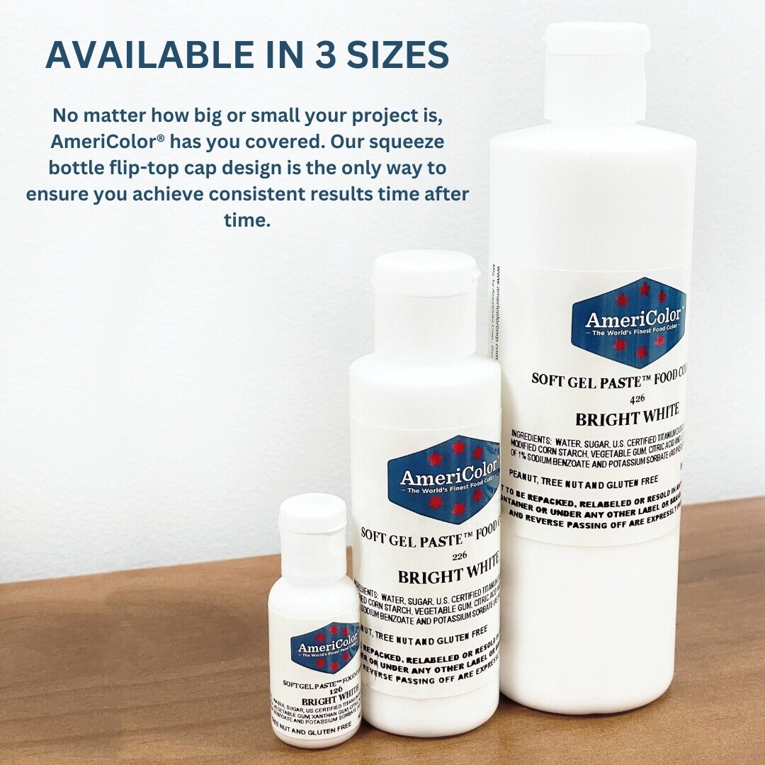 AmeriColor, Silver Spruce, 4.5 Ounce, Soft Gel Paste Food Color