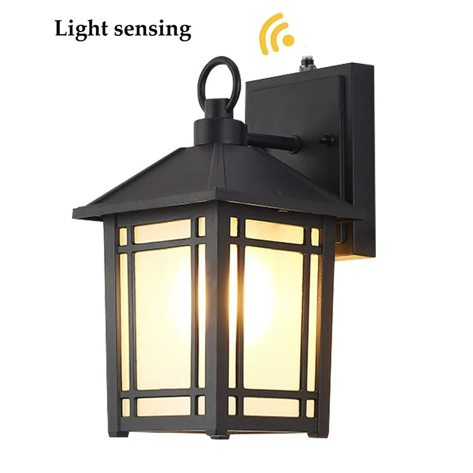 Outdoor Porch Light Wall Sconce Light Patio Garage LED Wall Lamp Fixture E26