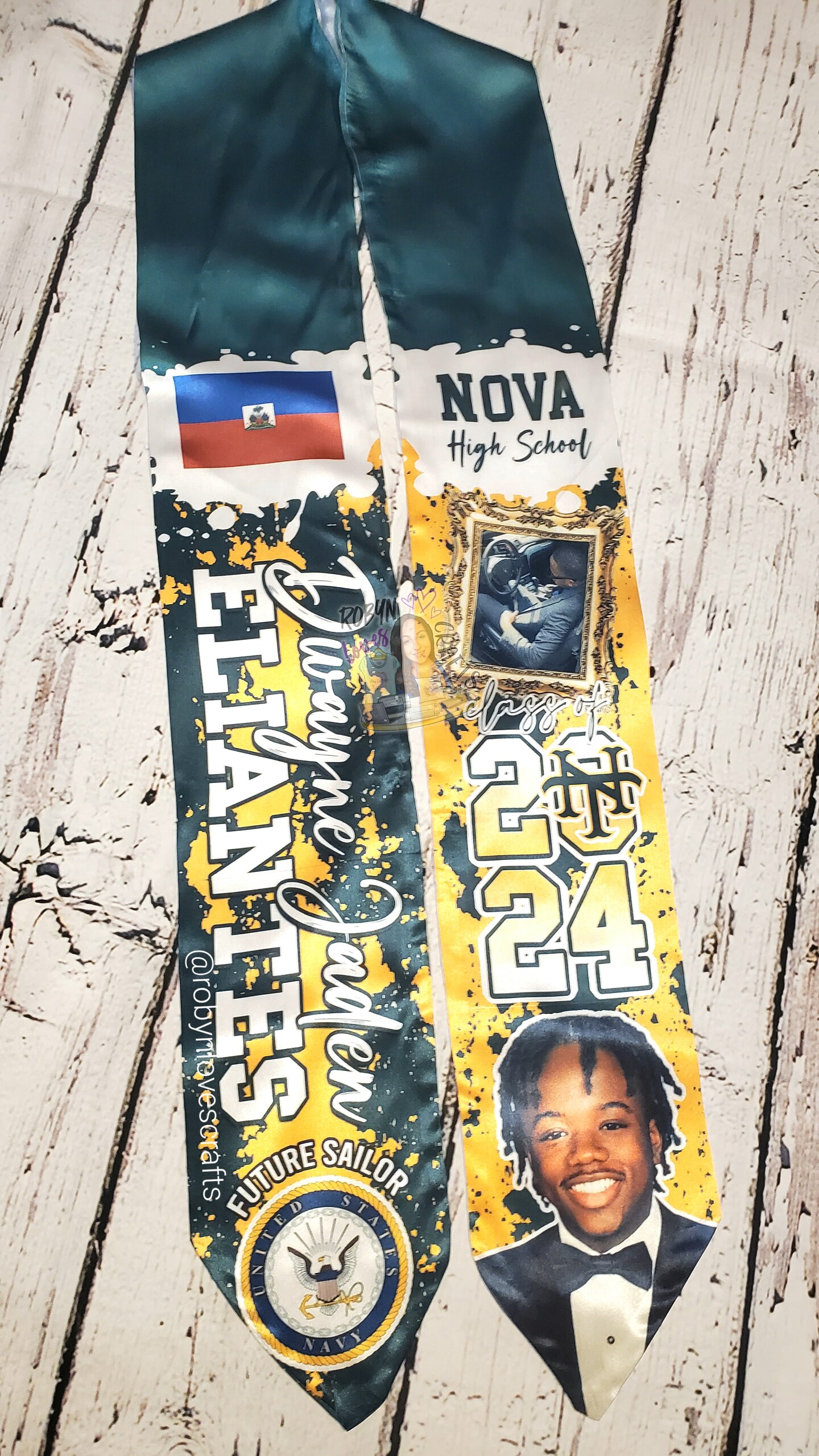 Custom Graduation Stole product 3