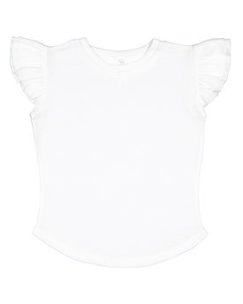 Rabbit Skins&#xAE; Toddler Flutter Sleeve T-Shirt