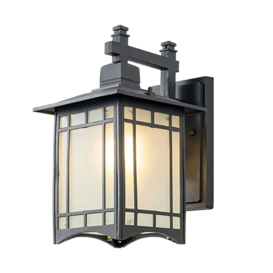 Vintage Exterior Light Wall Light Fixture Shade Lantern Sconce Porch Lighting
