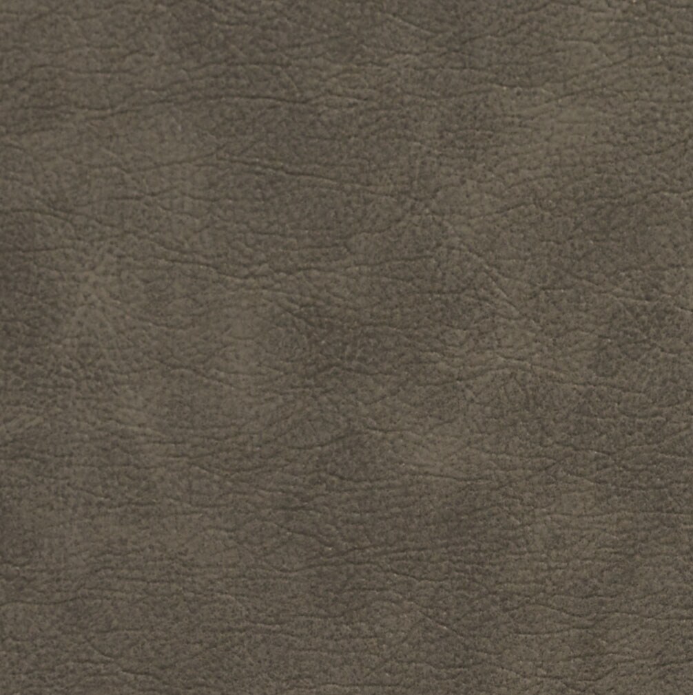 Mushroom - Grey & Silver Leather Grain,Plain & Solid Upholstery Fabric 54 Inches"