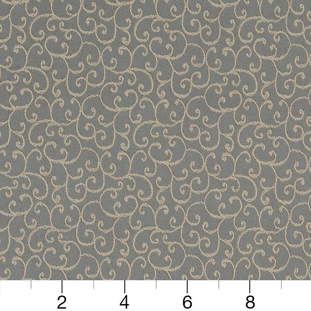 Wedgewood Vine - Blue Small Scale Upholstery Fabric 54 Inches"