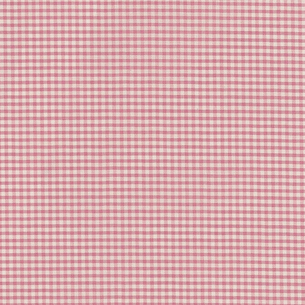 Taffy - Pink Check & Houndstooth,Small Scale Upholstery Fabric 54 Inches"