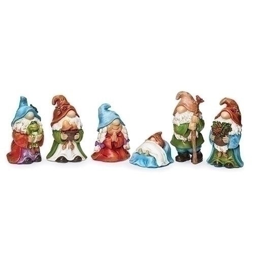 Gnome Nativity Pageant - 6 Piece Set