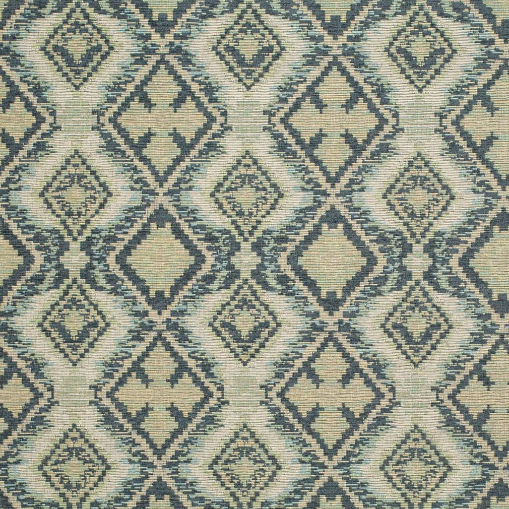 Teal - Aqua Teal,green Abstract Geometric,southwestern Upholstery Fabric 54 Inches"