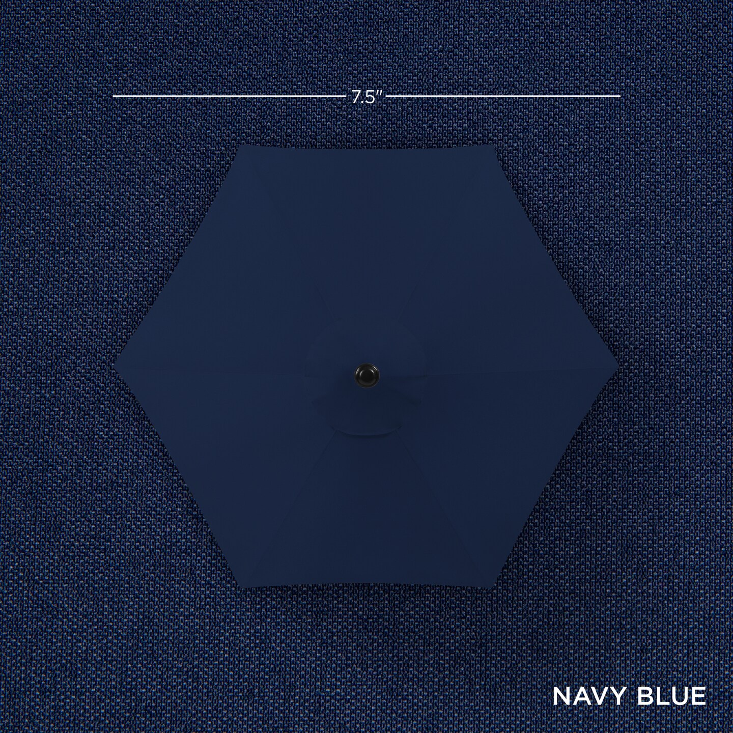 Best Choice Products 7.5ft Outdoor Solar Patio Umbrella for Deck, Pool w/ Tilt, Crank, LED Lights