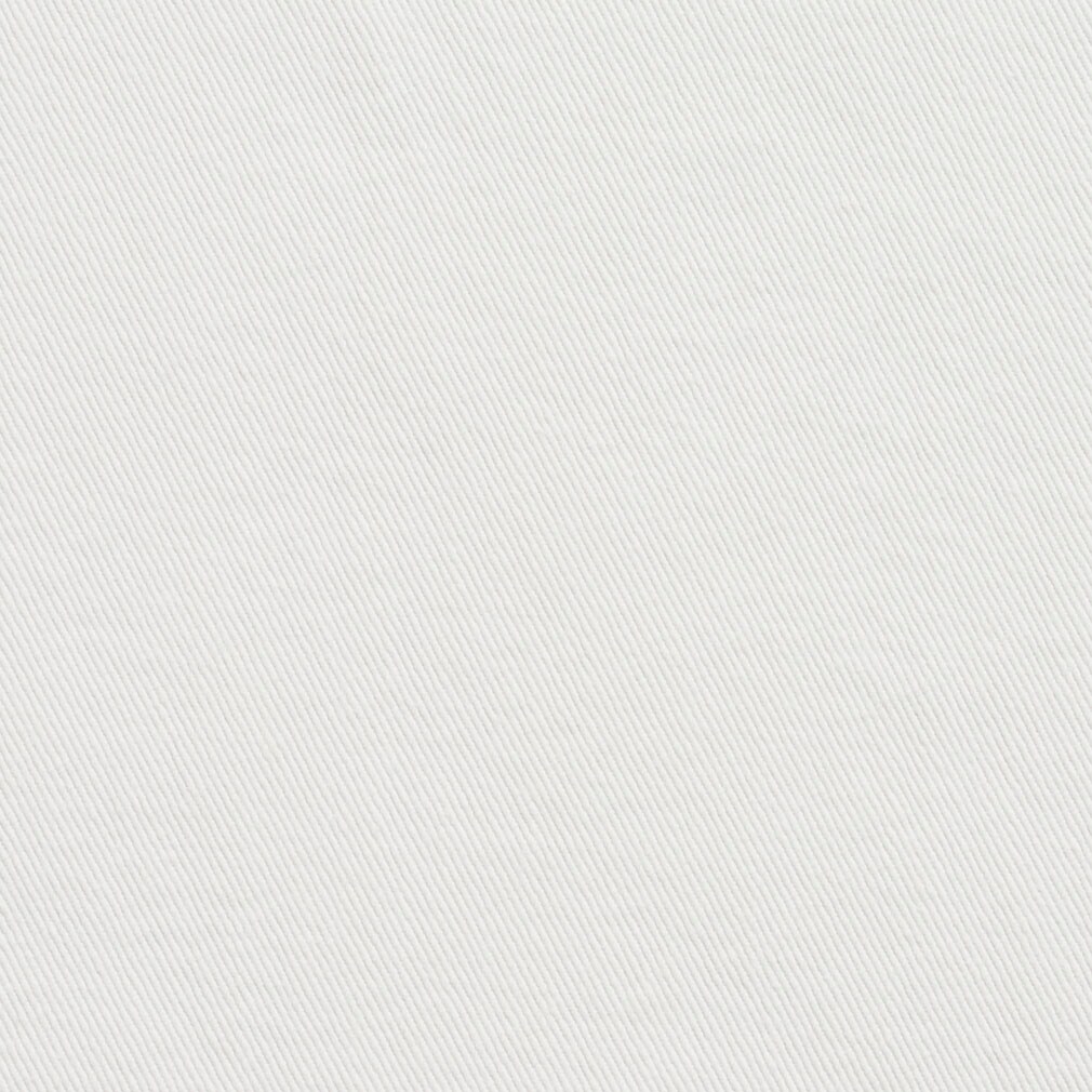 Brilliant White - White & Ivory Plain & Solid,Twill Upholstery Fabric 54 Inches"