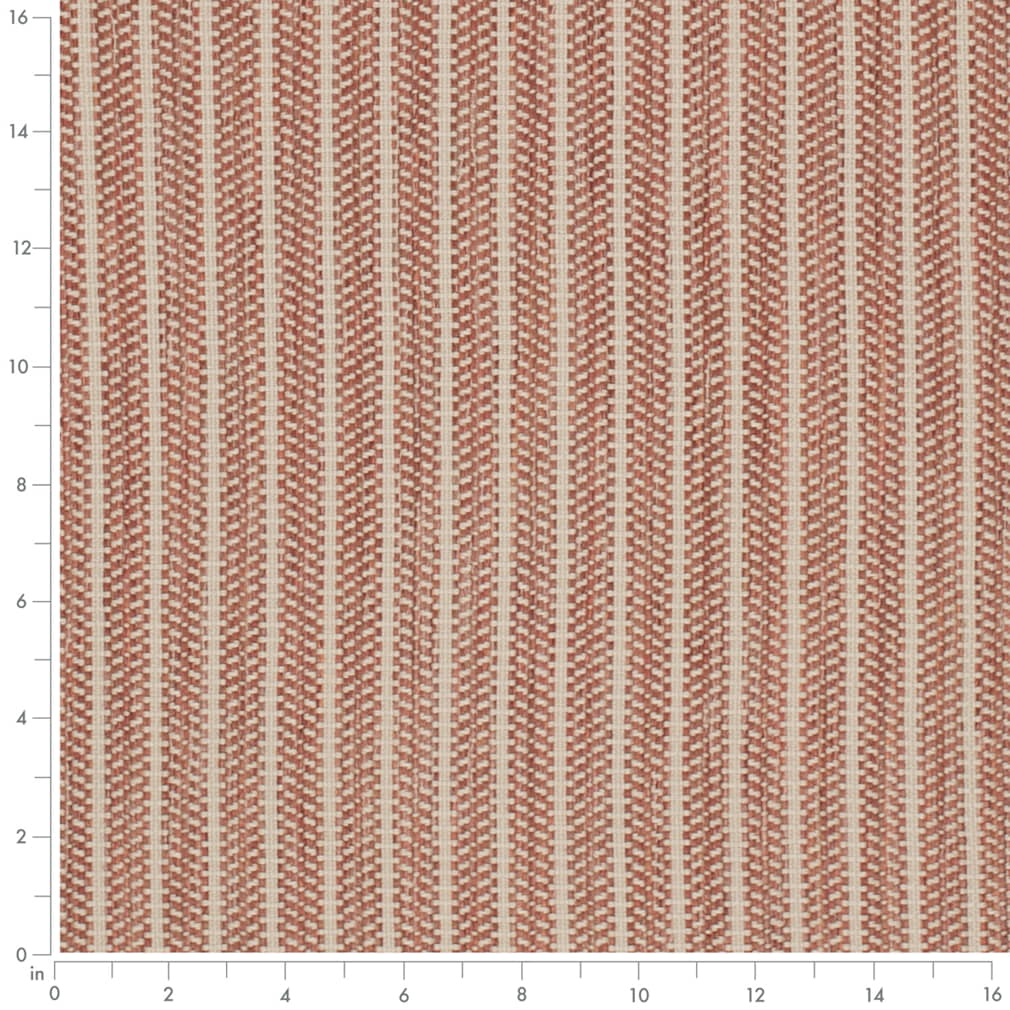 Upholstery Fabric - Orange & Rust Plaid Upholstery Fabric 54 Inches"