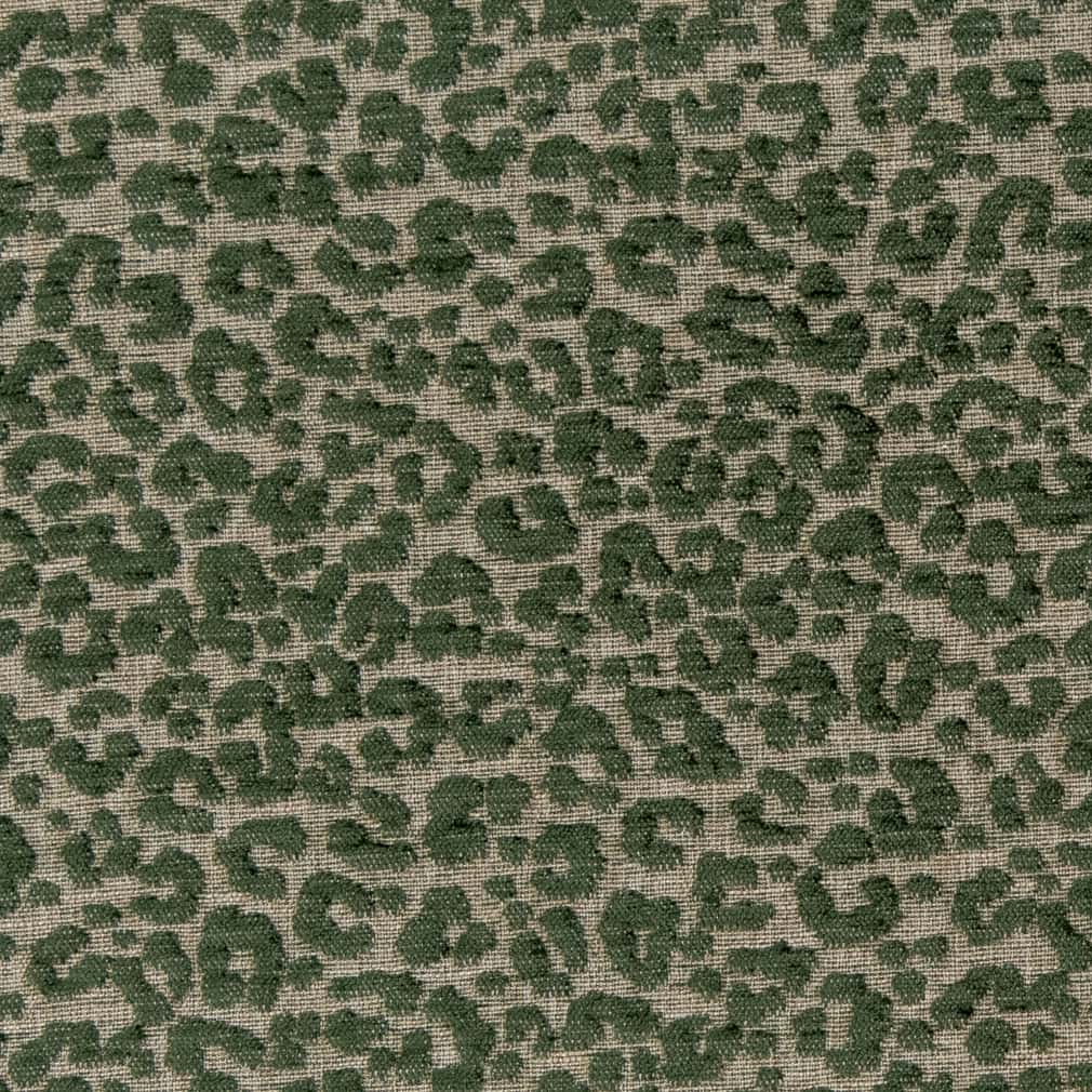 Upholstery Fabric - Green Animal Print Upholstery Fabric 54 Inches"
