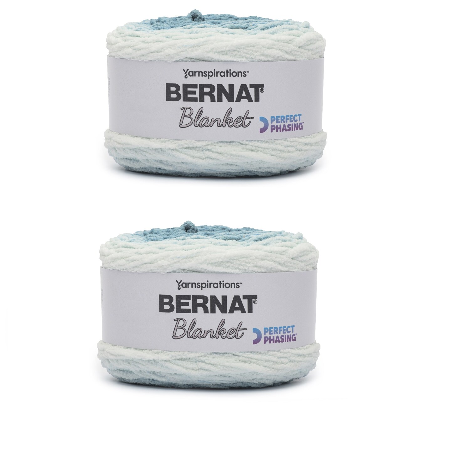 Multipack of 2 - Bernat Blanket Perfect Phasing Yarn-Deep Teal