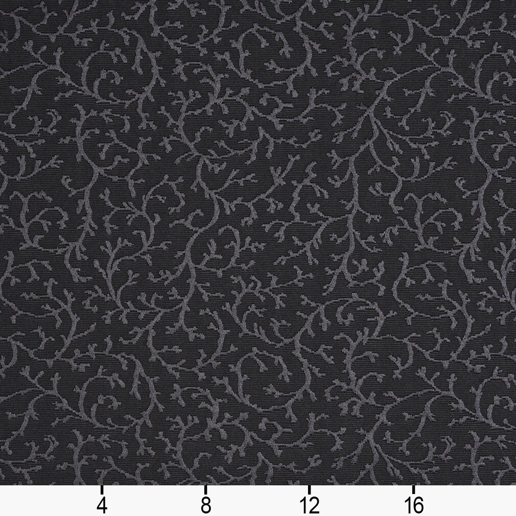 Upholstery Fabric - Black Abstract & Geometric Upholstery Fabric 54 Inches"