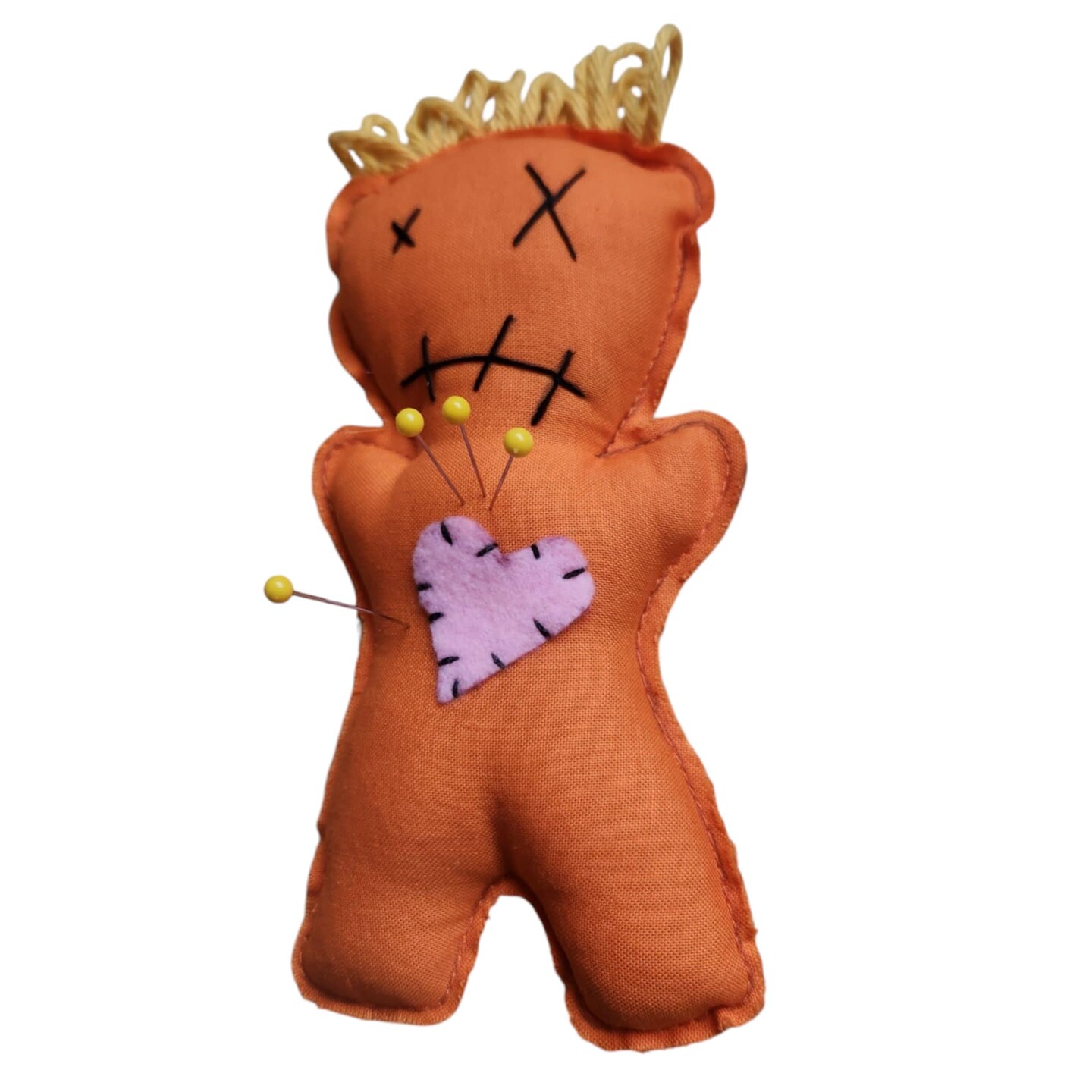 Orange Man Voodoo Pin Cushion | MakerPlace by Michaels