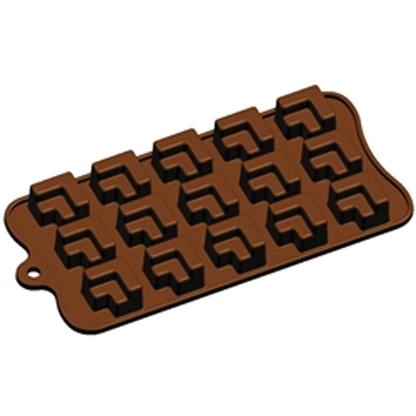 Partitioned Cube Silicone Candy Mold