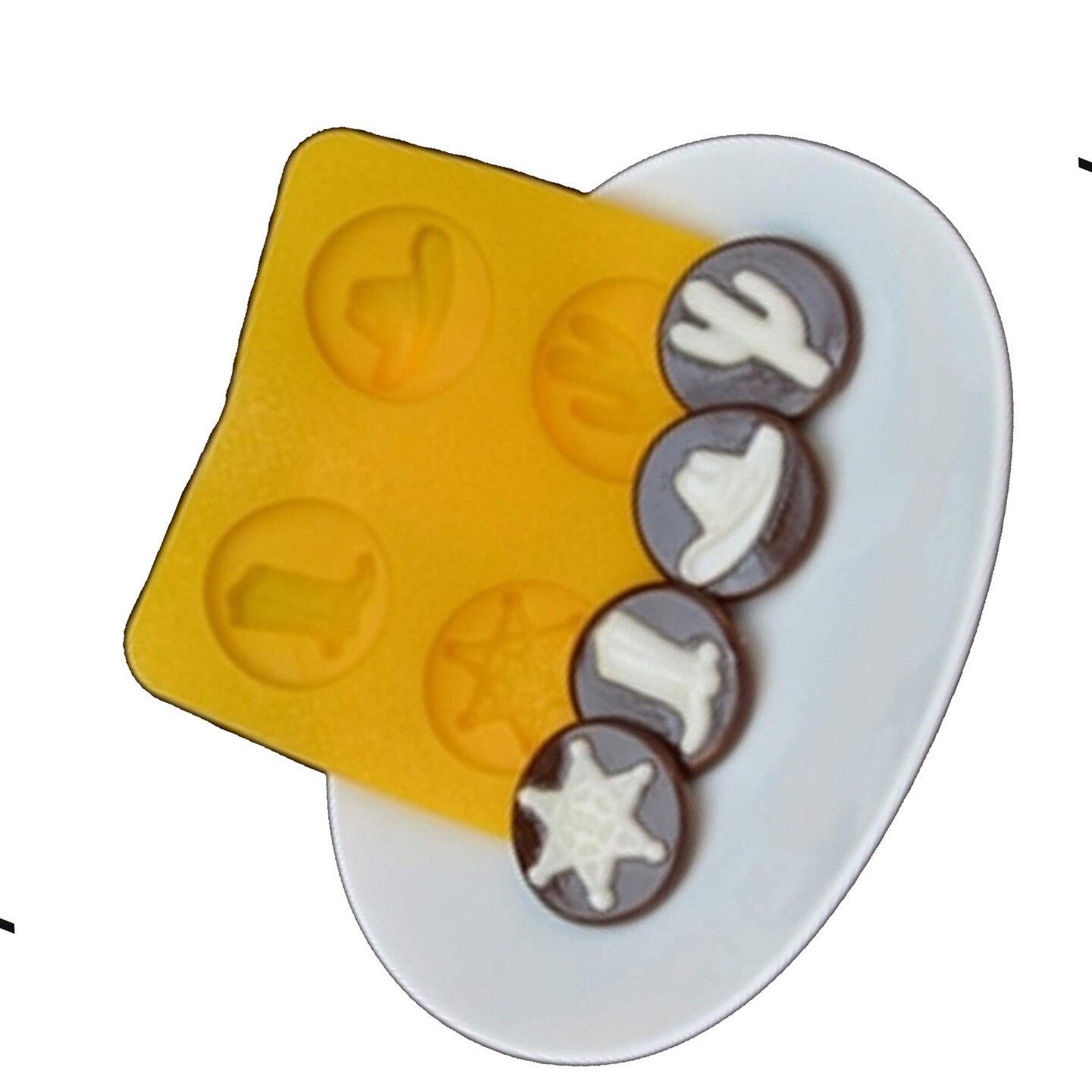 Country Western Flexible Candy Mold