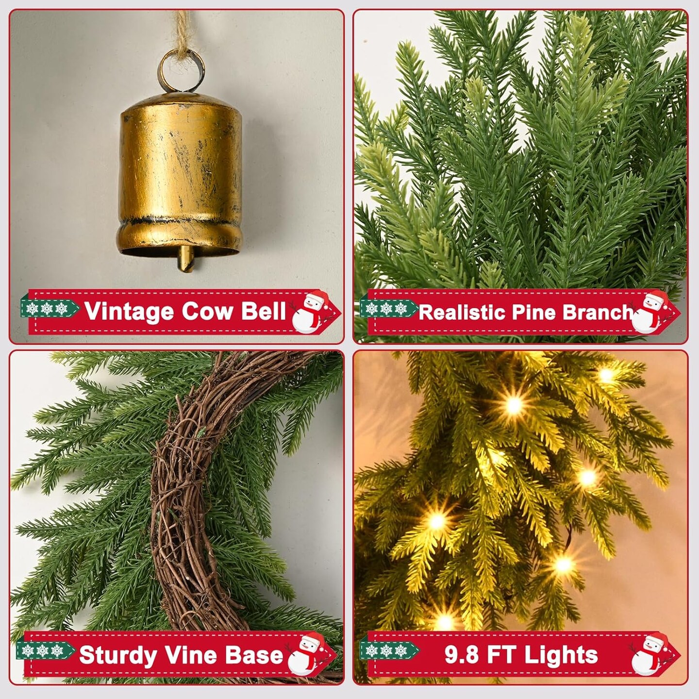 Christmas Wreaths for Front Door