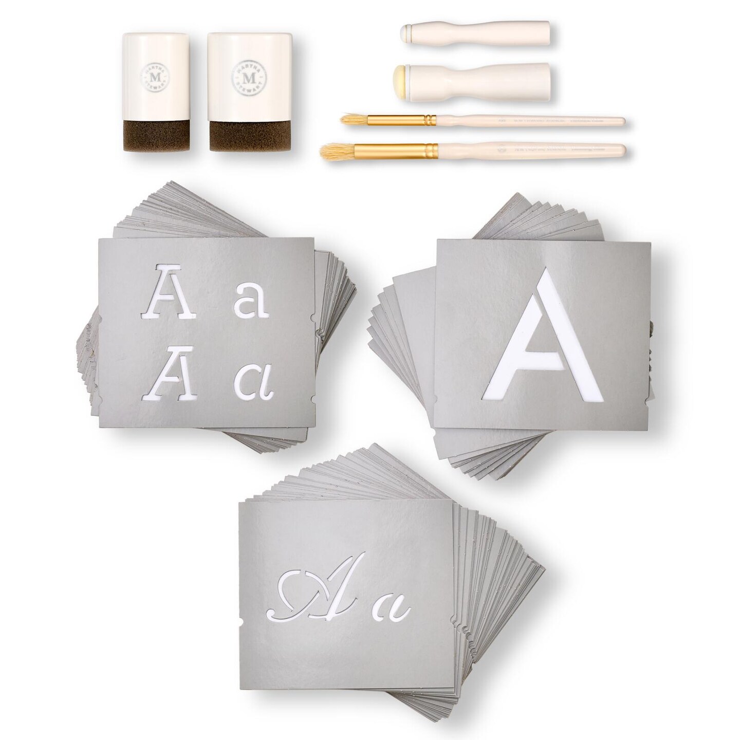 Martha Stewart&#x2122; Classic Alphabet Stencil Kit - 150 pc. - 68515