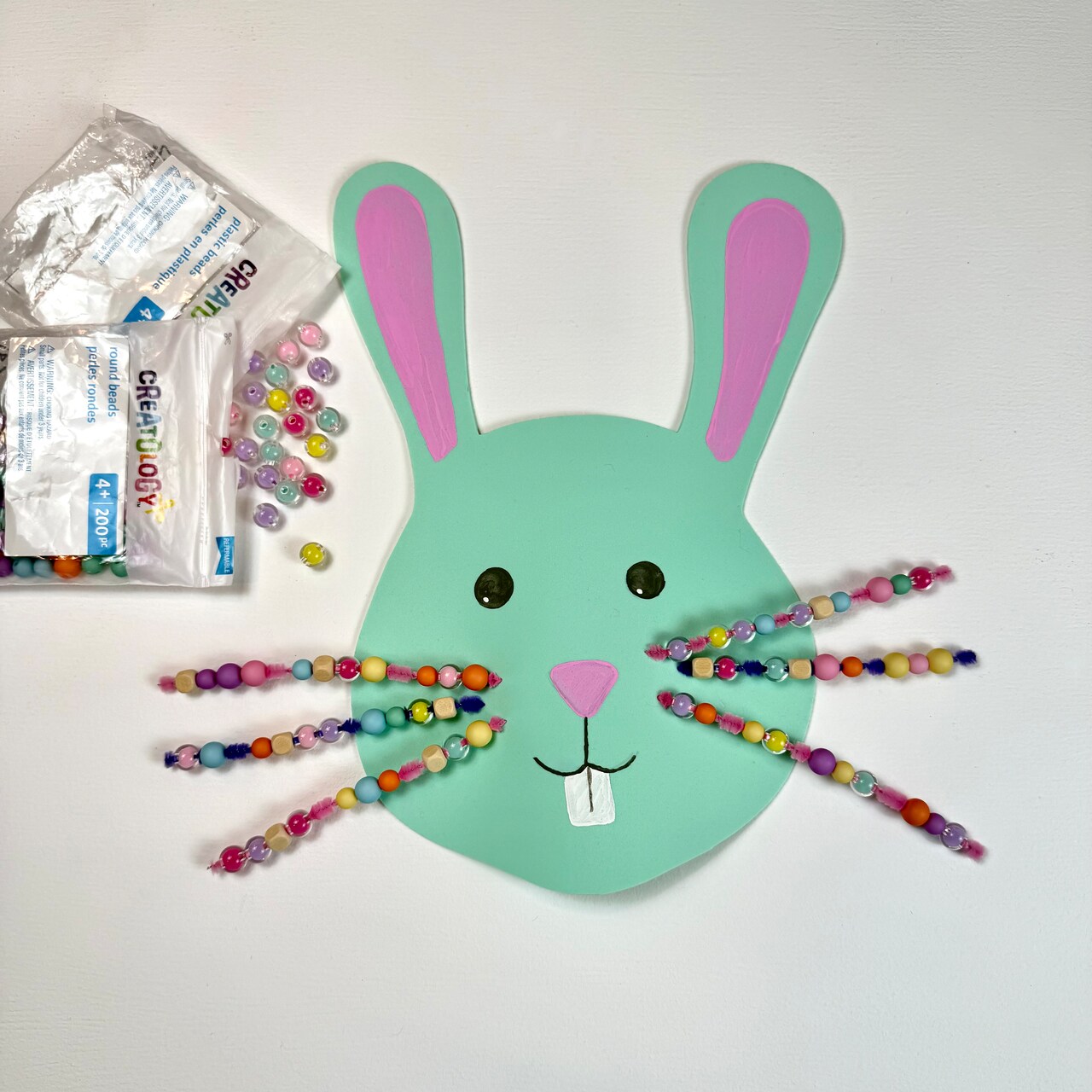 Kids Club: Beaded Whisker Bunny