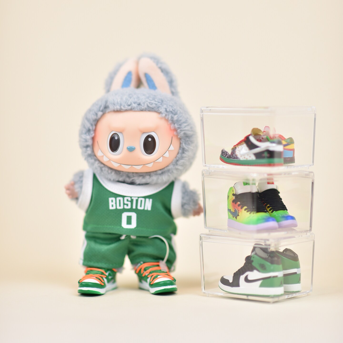 Labubu Boston Celtics Jayson Tatum 0 Jersey | Labubu Accessories | Labubu Outfits | Labubu Clothes
