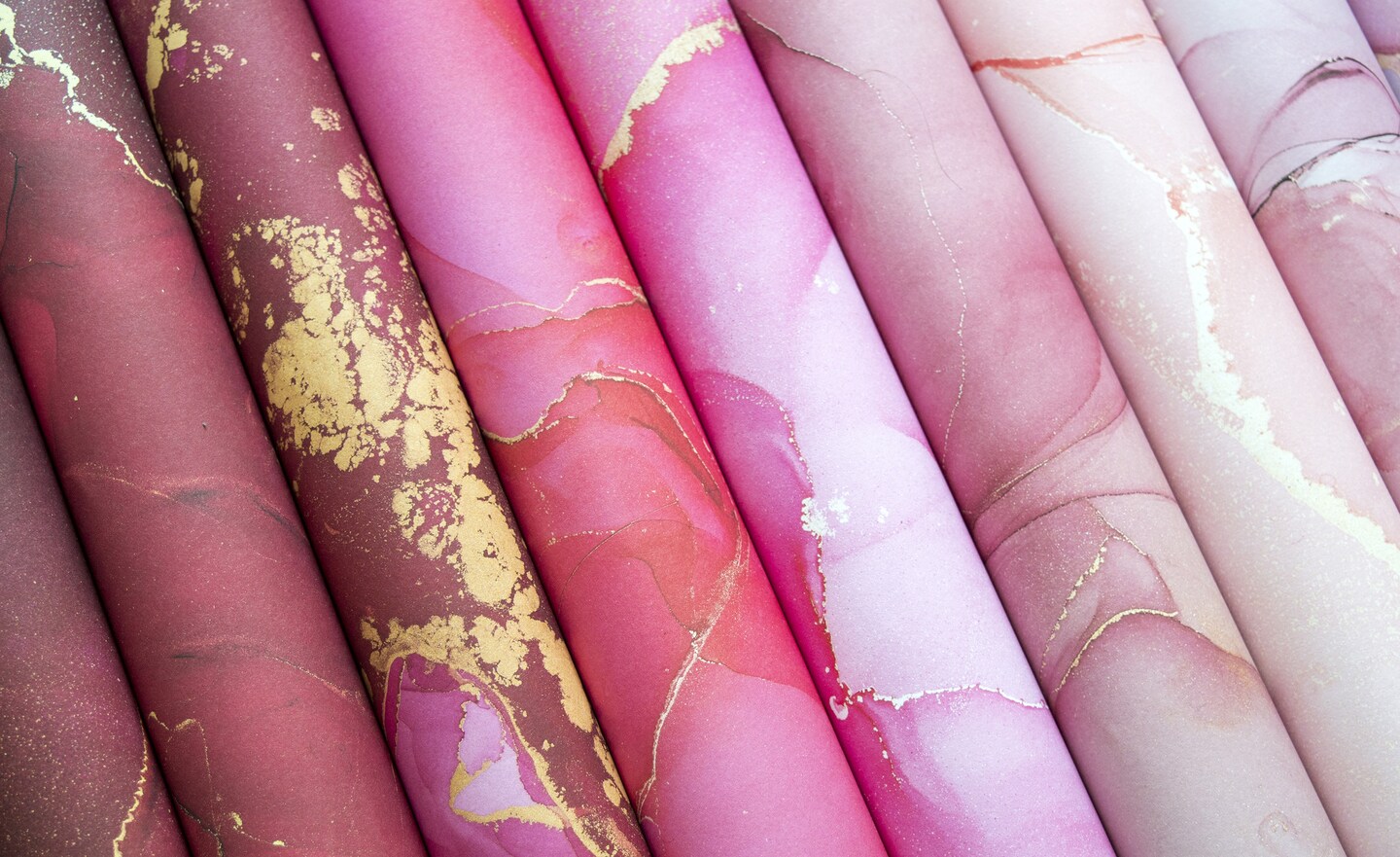 Craft Consortium Double-Sided Paper Pad 6"X6" 40/Pkg-Ink Drops - Rose, 20 Designs