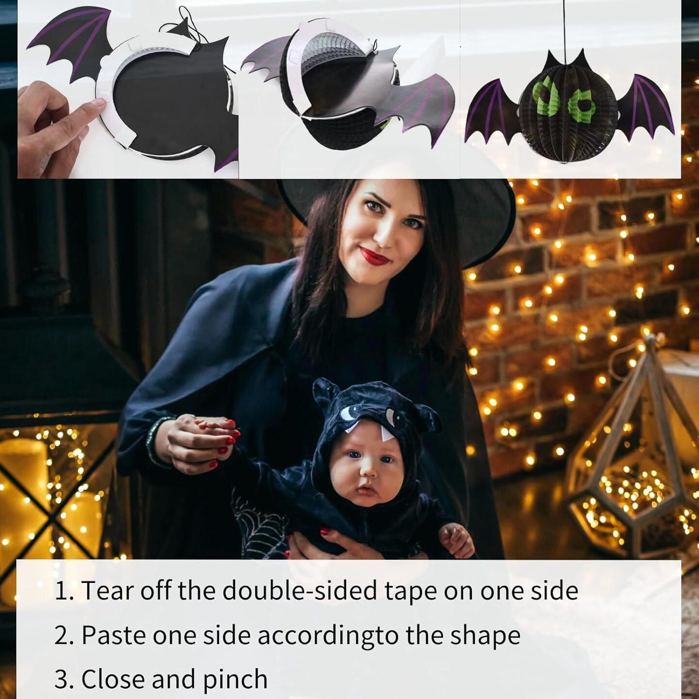 6 Pcs Halloween Banner Decorations Set