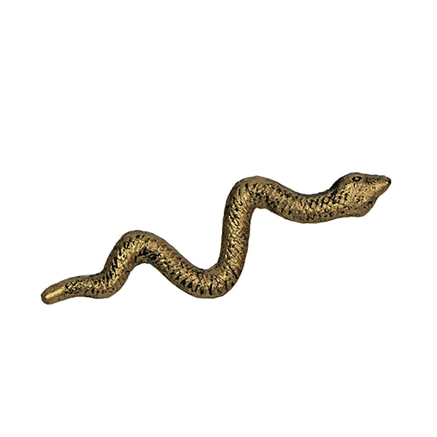 Set of 6 Cast Iron Snake Drawer Pulls 6 inch Gothic Serpent Cabinet Handles