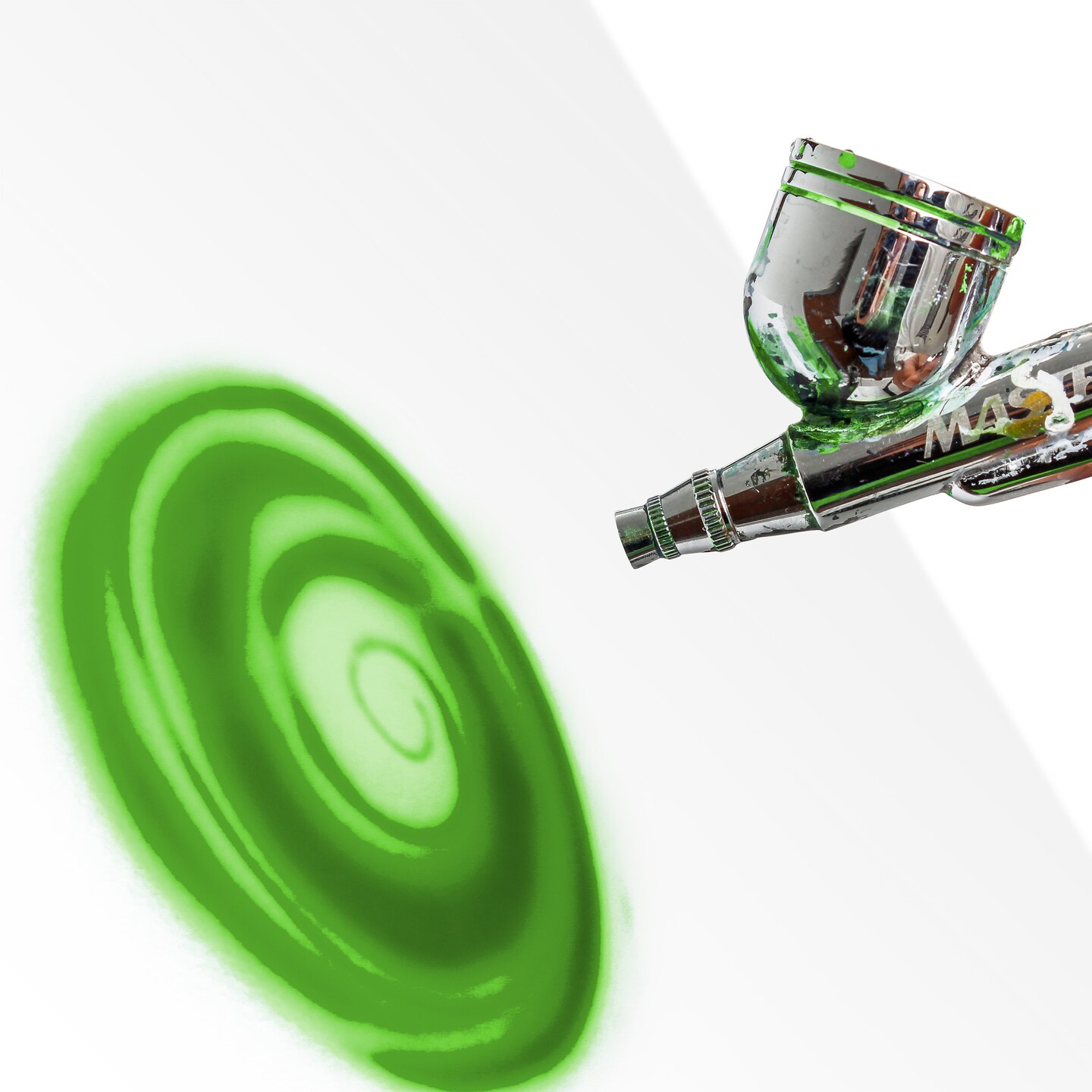 Lime Green Airbrush Body Paint 8oz - Alcohol-Based, Waterproof, Body Paint for Adults, Cosplay, Temporary Tattoos