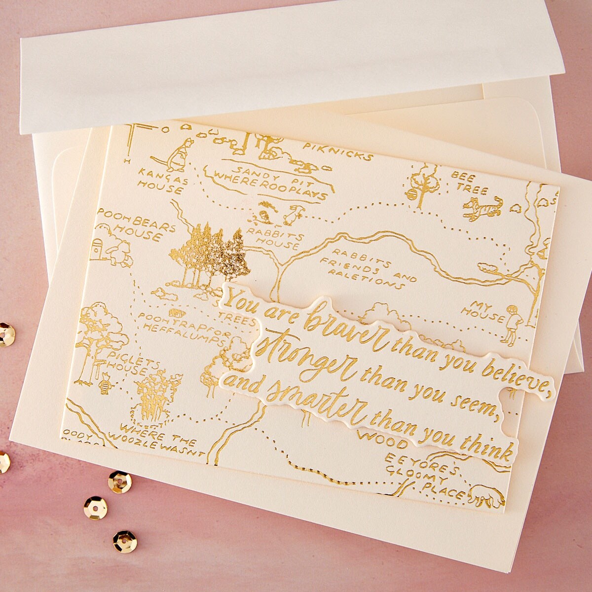 Spellbinders BetterPress Plate & Die Set-The Hundred Acre Wood